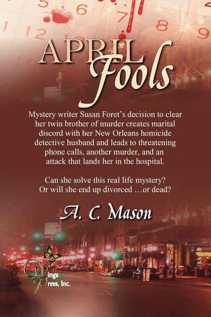 April Fools (Susan Foret, Mystery Writer Book 1)