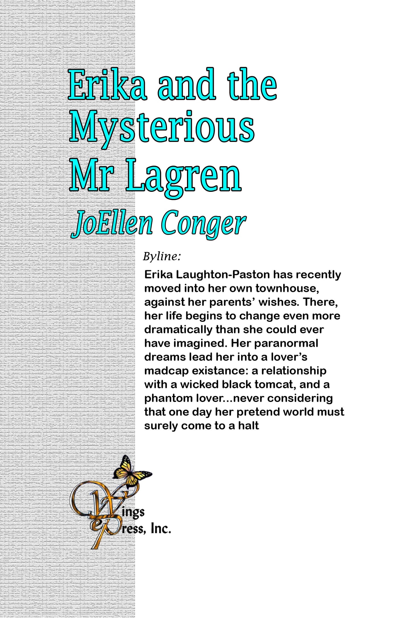 Erika And The Mysterious Mr. Lagren